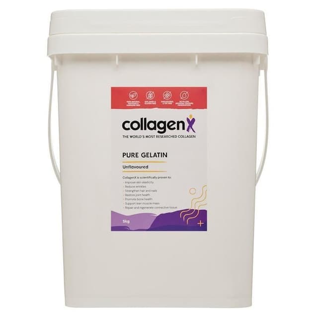 CollagenX Pure Bovine Gelatin Powder 5Kg