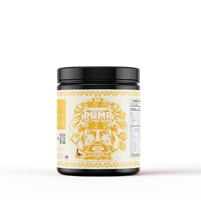 Hercules Supplements - Pump of the Gods - Ultimate Non Stim Pre Workout Achilles' Tropical Fruit