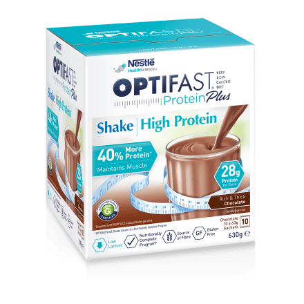 Optifast Protein Plus Shake Chocolate 63g x 10 Sachets